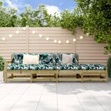 Maison Chic Seti vrtnega pohištva - Vrtna garnitura - Vrtni pohištvo set 4-delna impregnirana borovina, (21811368) | Shoptok.si