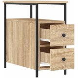  Noćni ormarići 2 kom boja hrasta 30x60x60 cm konstruirano drvo | Eponuda.com