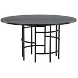 Furniture Fashion Copenhagen okrugli blagovaonski stol ⌀140 cm, crni | shoptok.hr