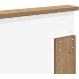  Uzglavlje Umjetnički hrast Konstruirano drvo Smeđa 160 cm | shoptok.hr