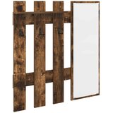  Vješalica za kapute na zidu Dimljeni hrast 100 x 10 x 100 cm | Eponuda.com