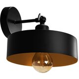 Toolight Zidni svijećnjak APP1332-1W BLACK GOLD | shoptok.hr