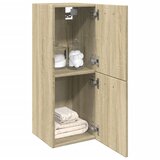 Furnova Kopalniška omarica sonoma hrast 30x30x80 cm iverna plošča, (21947226) | Shoptok.si