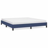  Okvir za krevet bez madraca plavi 160x200 cm od tkanine | shoptok.hr