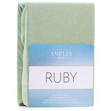 AmeliaHome Plahta s gumom 160-180x200 cm, maslinasta | shoptok.hr