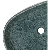 Nadgradni Nadpultni umivalnik turkizen ovalen 59x40x14 cm keram | Shoptok.si