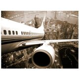  Tapeta - Airplane taking off from the city 200x154 | shoptok.hr