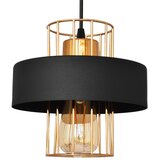  Luster na sajli VOLTA 1xE27/15W/230V crna/ružičasto zlato | Eponuda.com