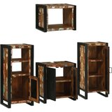 vidaXL Komplet pohištva za kopalnico 4 pcs Trden recikliran les | Shoptok.si