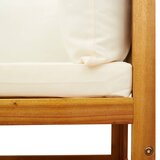  Vrtne sofe Kutne s Jastucima 2 Kom. Drvo Akacije i Ratan | Eponuda.com