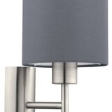Eglo pasteri zidna/1, e27, nikl-mat/siva 4546DGJ | Eponuda.com