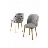Hanah home set stolica Axle, 85x59x98 cm, 4 dijela, svijetlosiva | Eponuda.ba