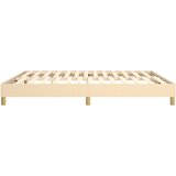  Okvir za krevet s oprugom krem 180 x 200 cm od tkanine | shoptok.hr