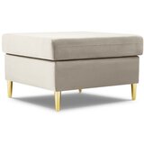 Cosmopolitan Design Bež žameten tabure Kyoto – | Shoptok.si