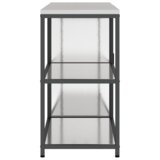 vidaXL Kuhinjski set za pohranu 2 pcs Srebrna 150 x 50 x 92 cm | shoptok.hr