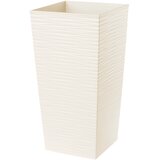 KADAX Vrtni lonec z vstavkom za rože velik visok 39x75 cm kremne barve, (5000350868) | Shoptok.si