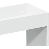  Visoka komoda bijela 63x33x180 cm od konstruiranog drva | shoptok.hr