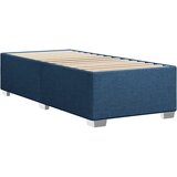  Krevet s oprugama i madracem plavi 100 x 200 cm od tkanine | shoptok.hr