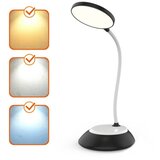  LED punjiva stolna lampa VISUA sa prigušiva LED/5W/5V 3000-5000K crna | Eponuda.com