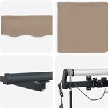  Tkanina za tende s Bež 450 × 350 cm Poliester | shoptok.hr