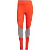 ADIDAS BY STELLA MCCARTNEY Sportske hlače 'True Purpose' siva / narančasta