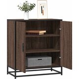  Komoda boja hrasta 68x35x76 cm konstruirano drvo i metal | shoptok.hr