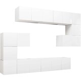  10-dijelni set TV ormarića bijeli od iverice | shoptok.hr
