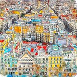 Fedkolor Slika 90x90 cm Barcelona – Cene