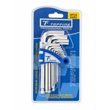  TOPFINE Set imbus ključeva sa kugličastim vrhom 1/5–10 mm (9 kom.) Cene