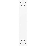  Noge za barski stol U-oblika 2 kom Bijele 50 x (90-91) cm Čelik | shoptok.hr