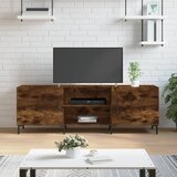 TV ormarić boja dimljenog hrasta 150x30x50 cm konstruirano drvo Cijene