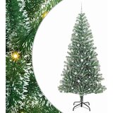 vidaXL Umjetno božično drevo s snežno obloženimi vejicami in LED lučko | Shoptok.si