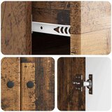  Strani šal s predalom Star les 66 x 34,5 x 90 cm Inženirski les, (5000217602) | Shoptok.si