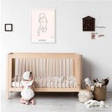 Troll nursery® otroška posteljica sun™ 60x120 white | Shoptok.si