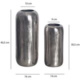 Livetastic Set Dekorativnih Vaz Silver, 2 Kos | Shoptok.si