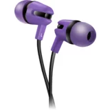 Canyon SEP-4 Stereo earphone with microphone, 1.2m flat cable, Purple, 22*12*12mm, 0.013kg - CNS-CEP4P