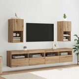  Zidni TV ormari Zidne 2 pcs Umjetnički hrast 30,5 x 30 x 60 cm | shoptok.hr