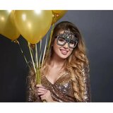  Srečno novo leto očala za zabavo - črna | Shoptok.si