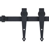 vidaXL mini pribor za klizna vrata staje od ugljičnog čelika 183 cm | shoptok.hr