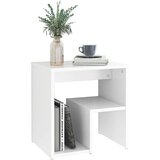  Nočna omarica bela 40x30x40 cm iverna plošča, (20730319) | Shoptok.si