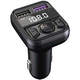  fm transmiter C44 usb, qc 3.0 bluetooth 5.0, handsfree crni Cene