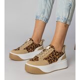 D/CEO Leopard print sporty sneakers on a chunky sole Klarris Cijene