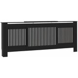  Pokrivač radijatora 2 pcs Crna 205 x 20,5 x 81,5 cm | shoptok.hr