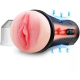 SuperLove Realistic Squeezable Vibrating Pussy Masturbator | Shoptok.si