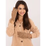 Wool Fashion Italia Gloves-AT-RK-23903.55-camel | Shoptok.si