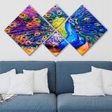Wallity slika 4MDF352459538, 60x115 cm, 4 dela | ePonuda.com