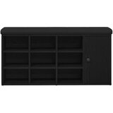  Klupa za pohranu Crni hrast 102 x 32 x 50 cm Konstruirano drvo | shoptok.hr