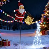  Aigostar-LED Spoljašnja božićna dekoracija 120xLED/8 funkcija 80 cm IP44 Santa/hladna bela | Eponuda.com