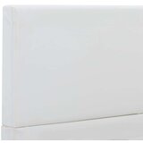 vidaXL Okvir za krevet od umjetne kože bijeli 100 x 200 cm | shoptok.hr