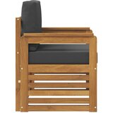  Set vanjskih sofa s jastukom Prirodna 71 x 63 x 73 cm | shoptok.hr